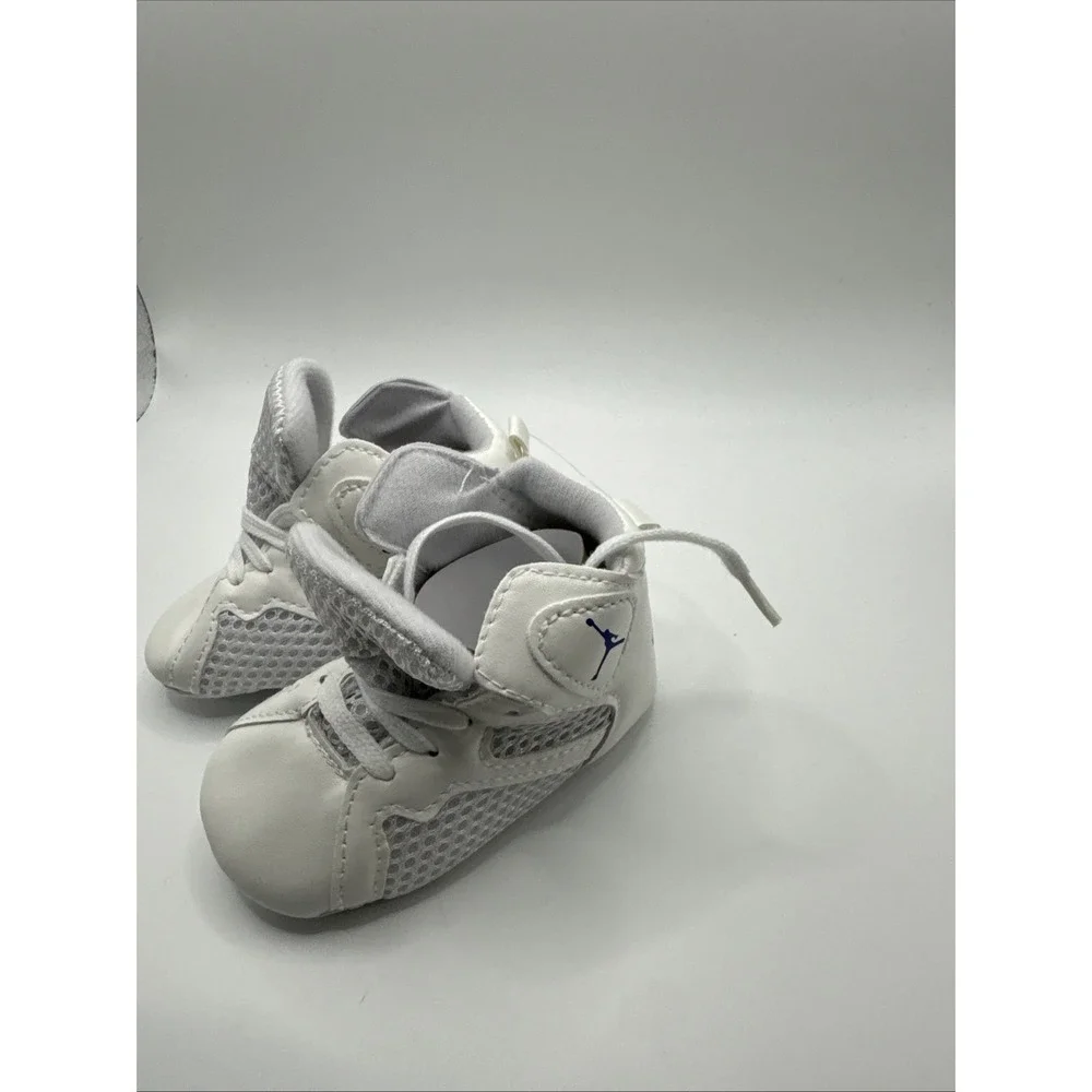 Newborn Jordan Baby white Shoes #1075